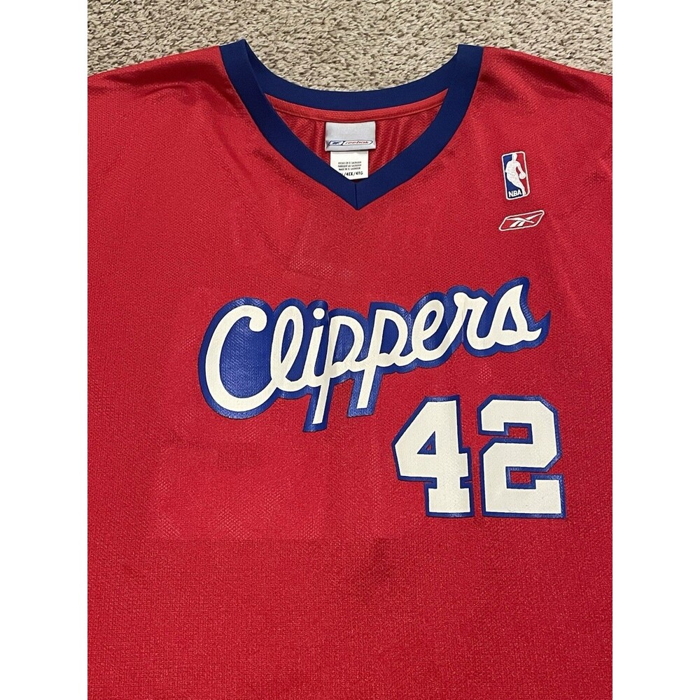 NWT VTG Reebok Elton Brand Los Angeles Clippers Jersey Men’s 4XL NBA BASKETBALL - Picture 3 of 5